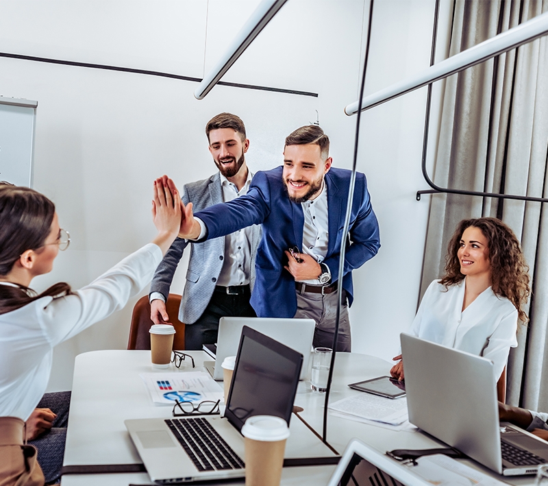 Une équipe de conseillers RH au service des entreprises